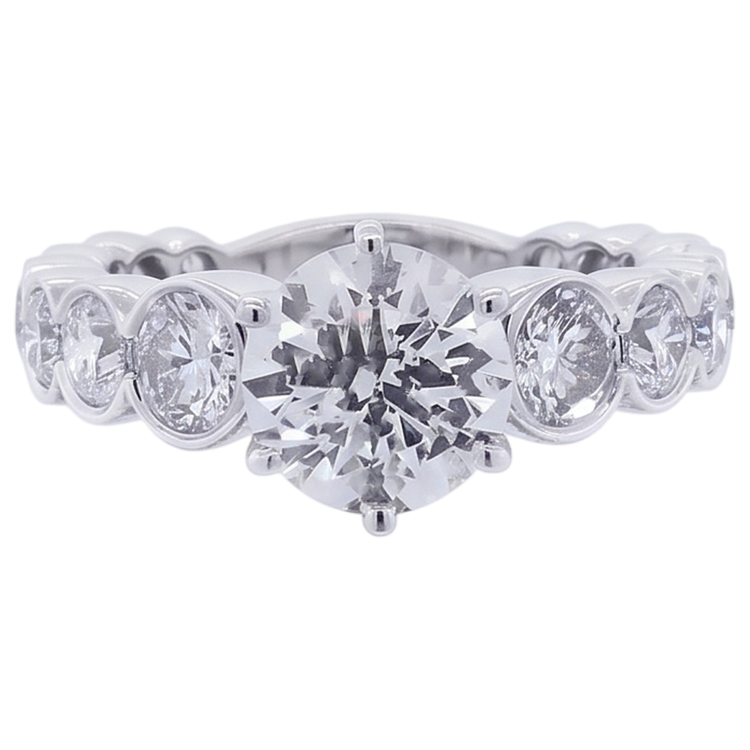 Bague Diamant Naturel 3.50 Carats