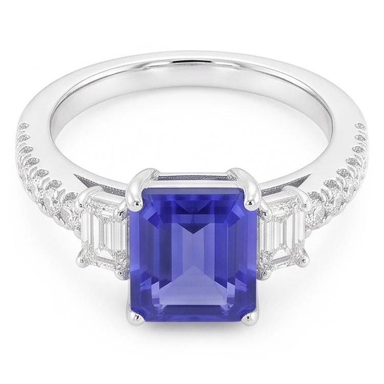 Bague Diamant Naturel 3.50 Carats