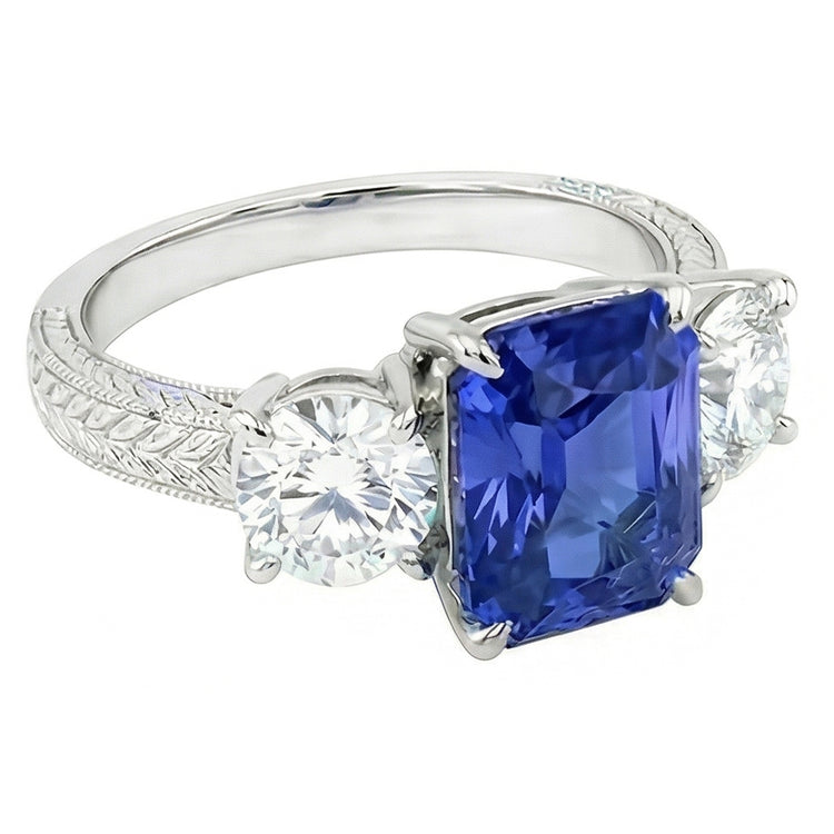 Bague Diamant Naturel 3.50 Carats