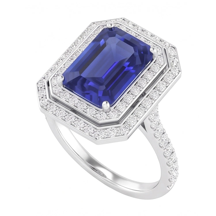 Bague Diamant Naturel 3.50 Carats