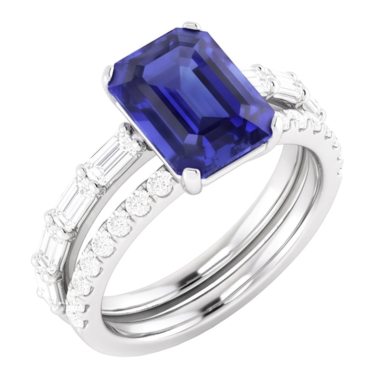 Bague Diamant Naturel 3.50 Carats