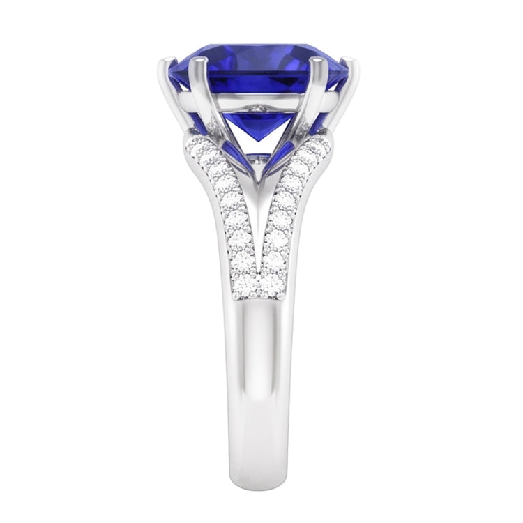 Bague Diamant Naturel 3.50 Carats