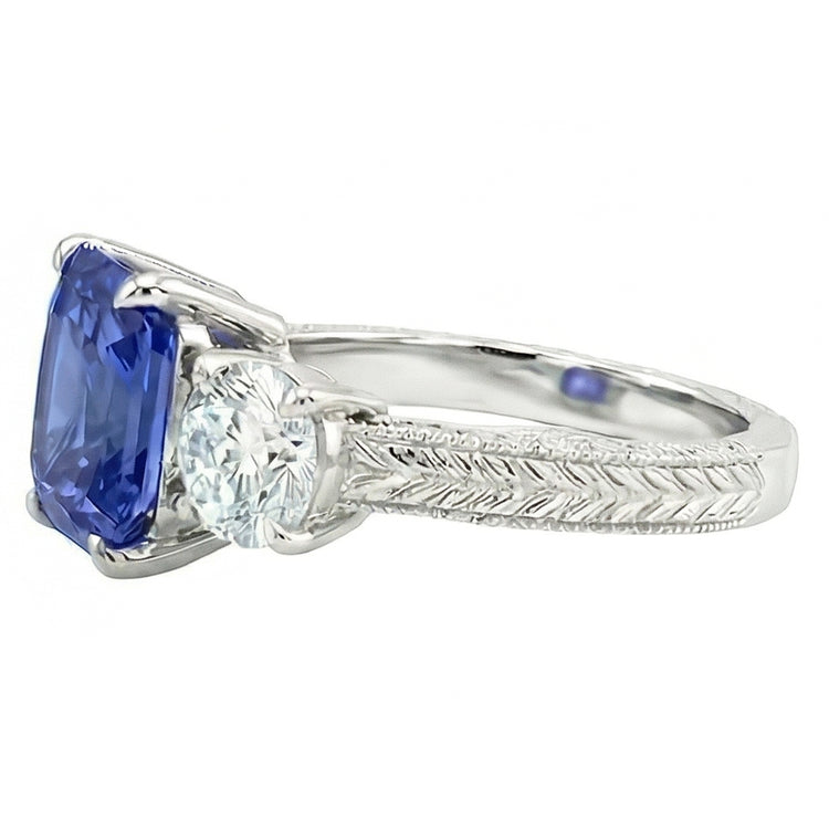 Bague Diamant Naturel 3.50 Carats