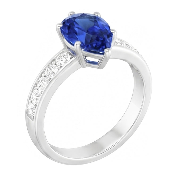 Bague Diamant Naturel 3.50 Carats