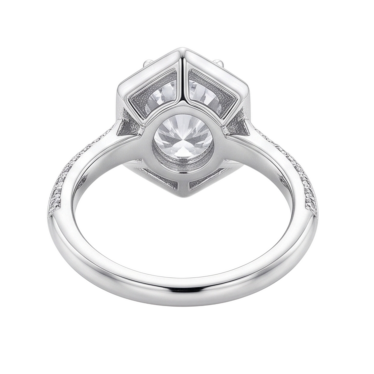Bague Diamant Naturel 3.50 Carats