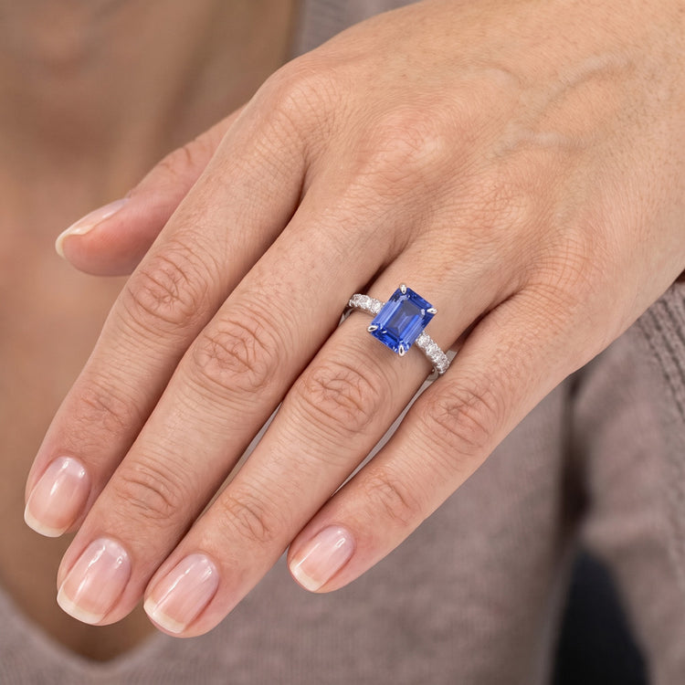 Bague Diamant Naturel 3.50 Carats