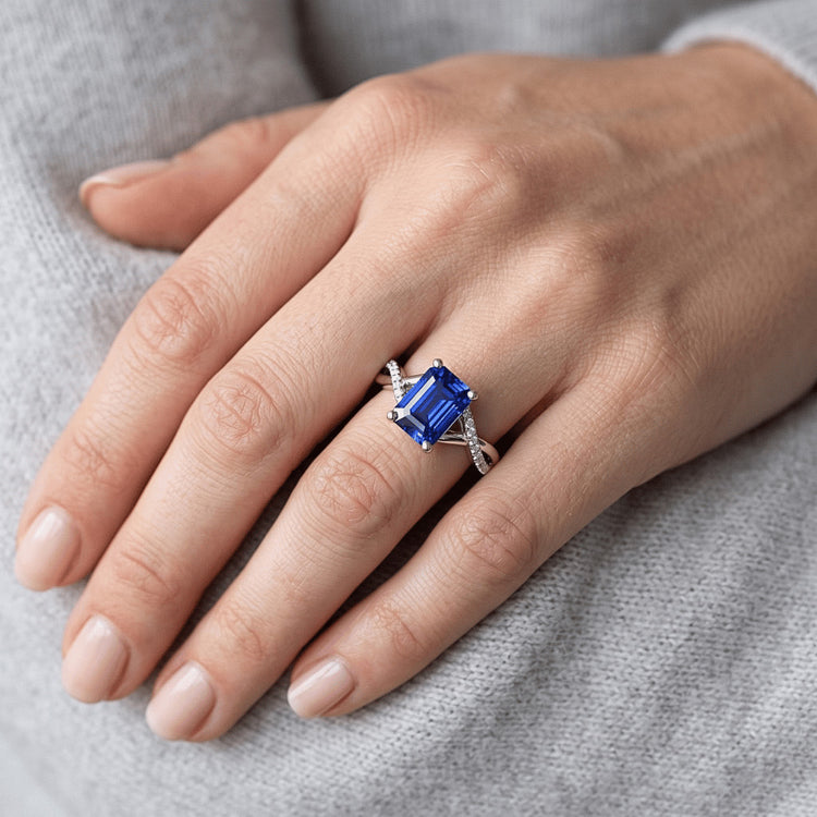 Bague Diamant Naturel 3.50 Carats