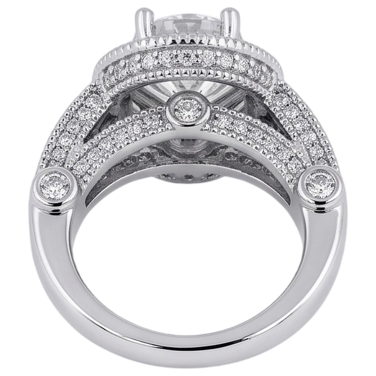 Bague Diamant Naturel 3.50 Carats