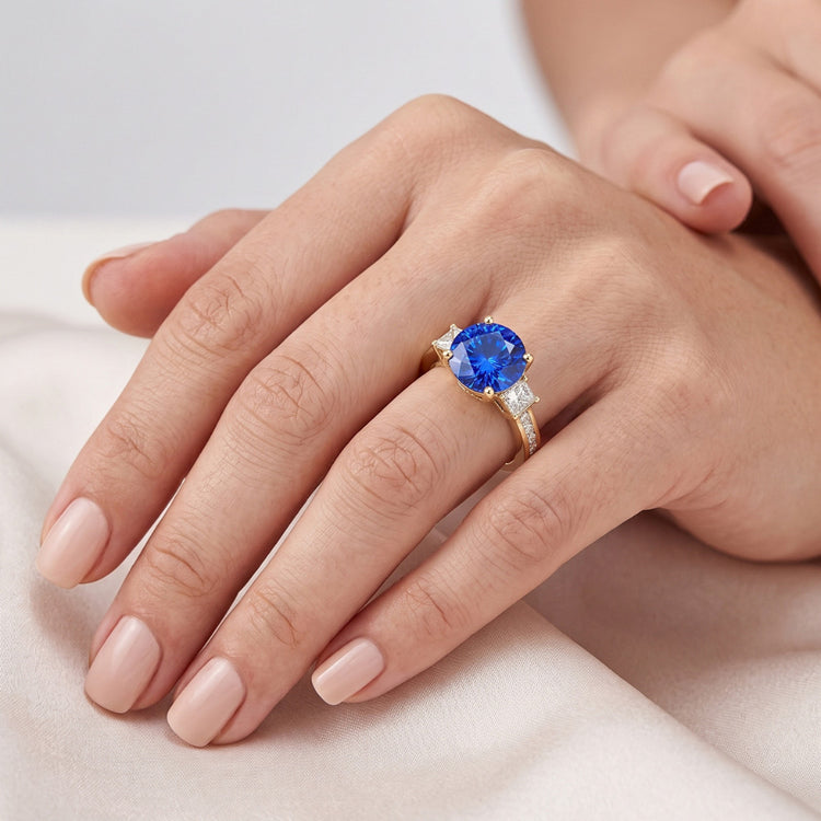 Bague Diamant Naturel 3.50 Carats