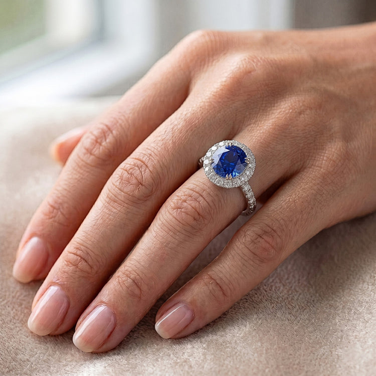 Bague Diamant Naturel 3.50 Carats
