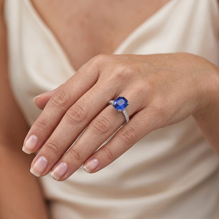 Bague Diamant Naturel 3.50 Carats