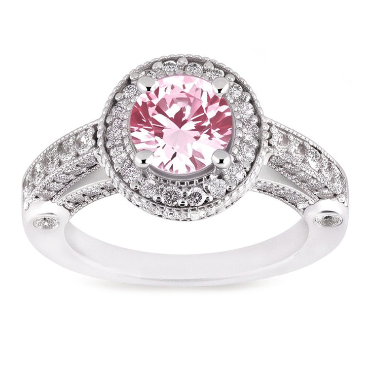 Bague Diamant Naturel 3.71 Carats
