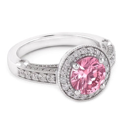 Bague Diamant Naturel 3.71 Carats