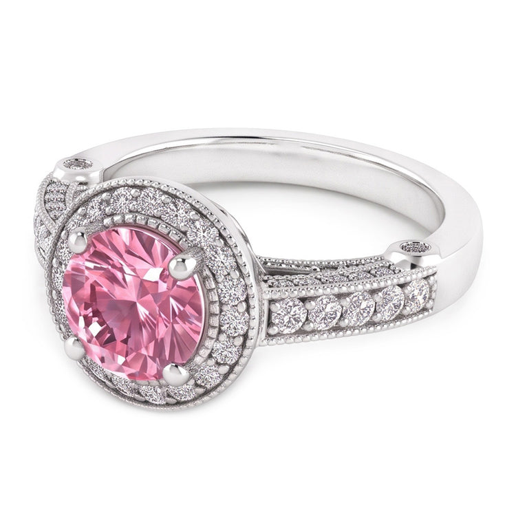 Bague Diamant Naturel 3.71 Carats