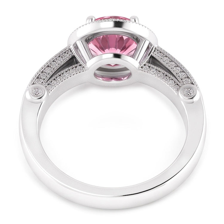 Bague Diamant Naturel 3.71 Carats