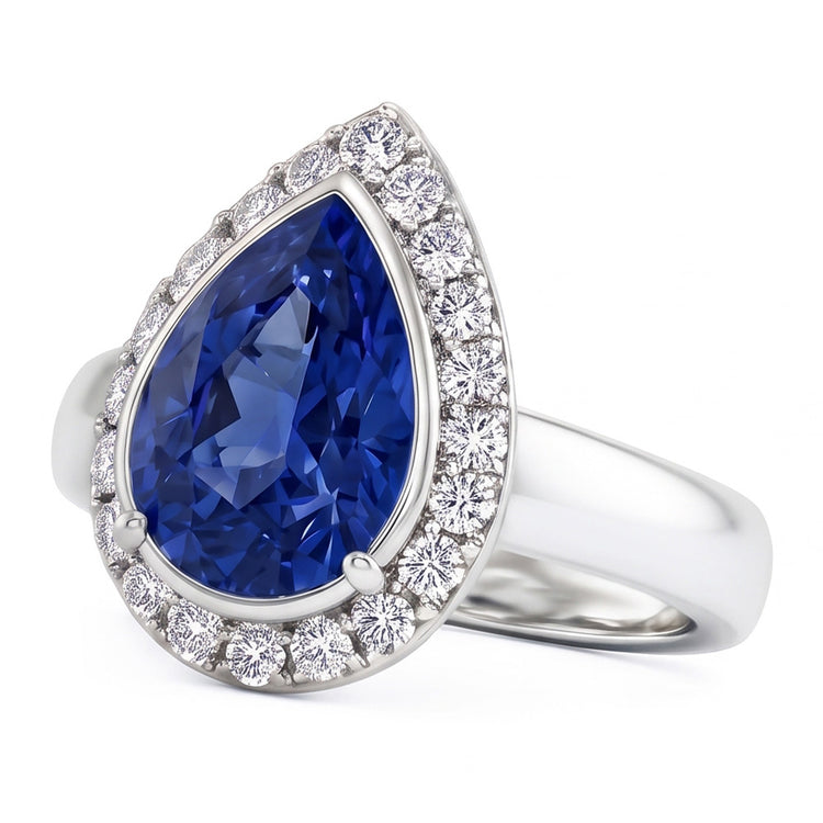 Bague Diamant Naturel 3.75 Carats