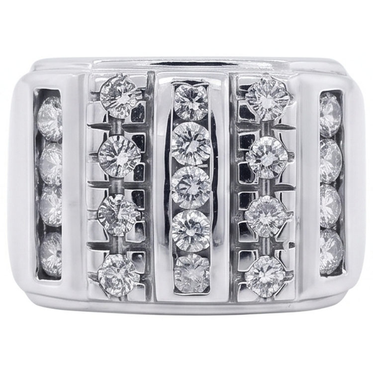 Bague Diamant Naturel 3.75 Carats