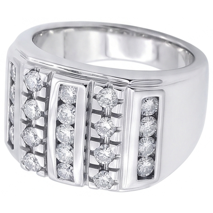 Bague Diamant Naturel 3.75 Carats