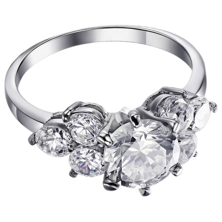Bague Diamant Naturel 3.80 Carats
