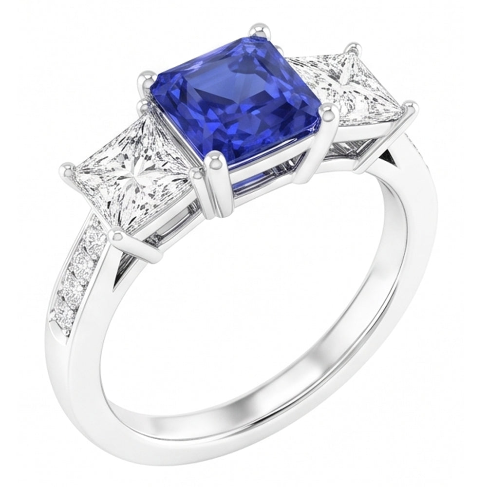 Bague Diamant Naturel 3 Carats