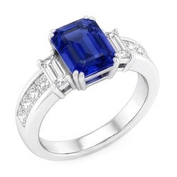 Bague Diamant Naturel 3 Carats