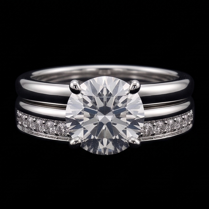 Bague Diamant Naturel 3 Carats