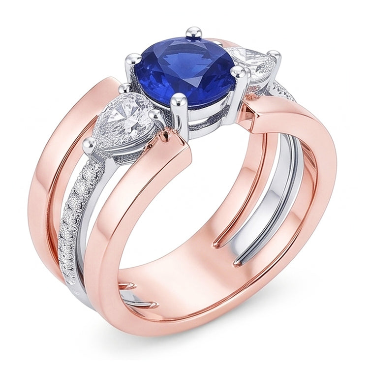 Bague Diamant Naturel 3 Carats