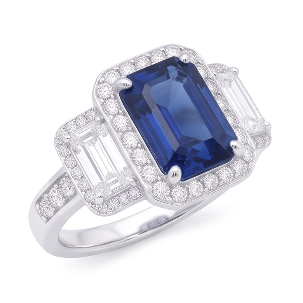 Bague Diamant Naturel 3 Carats