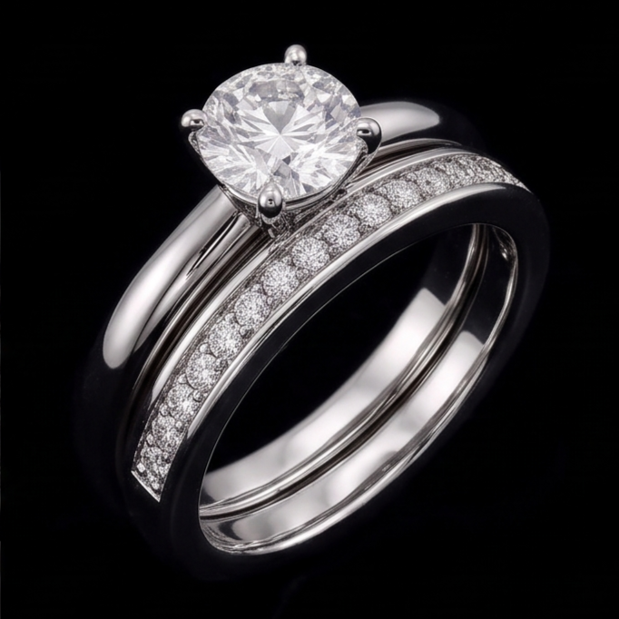 Bague Diamant Naturel 3 Carats