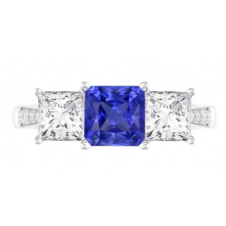 Bague Diamant Naturel 3 Carats