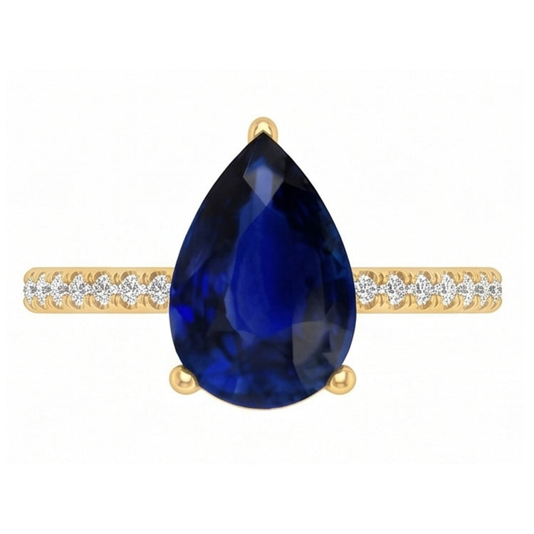 Bague Diamant Naturel 3 Carats