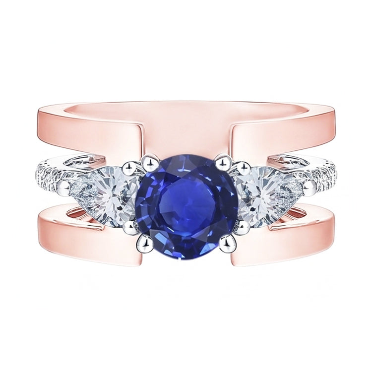 Bague Diamant Naturel 3 Carats