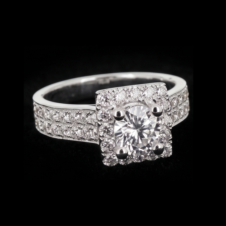 Bague Diamant Naturel 3 Carats