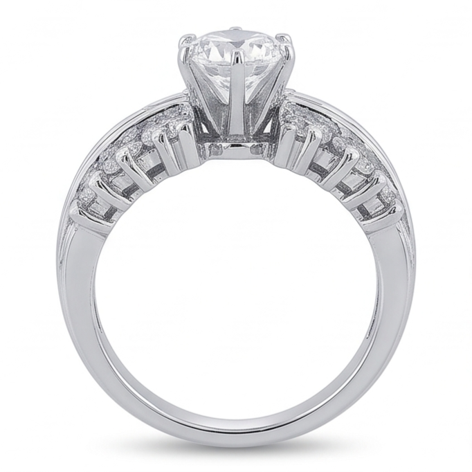 Bague Diamant Naturel 3 Carats