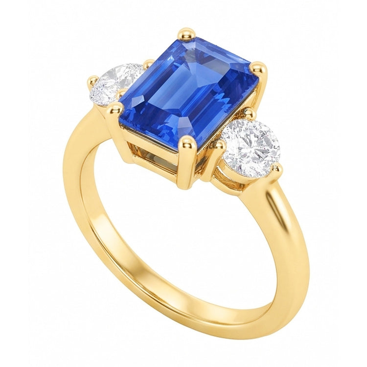 Bague Diamant Naturel 3 Carats
