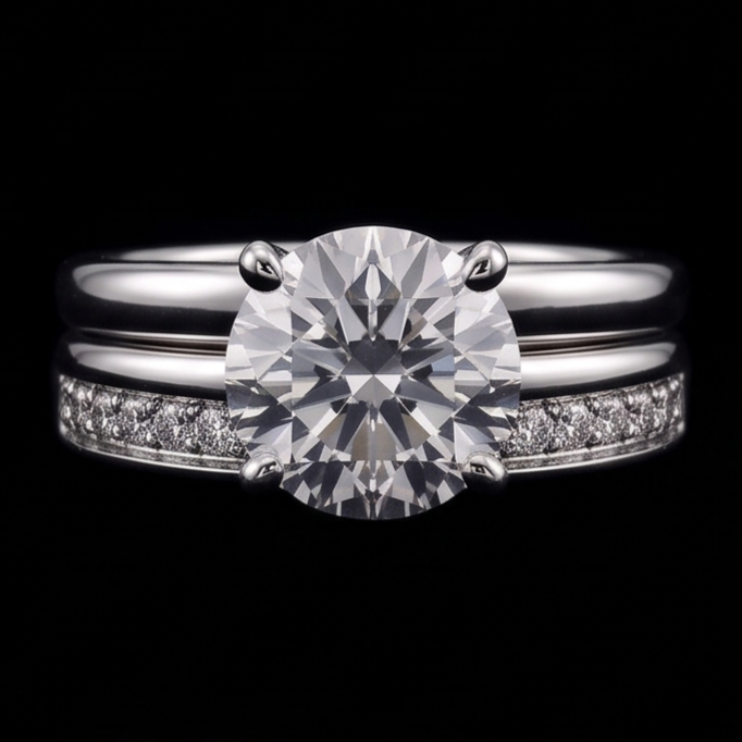 Bague Diamant Naturel 3 Carats
