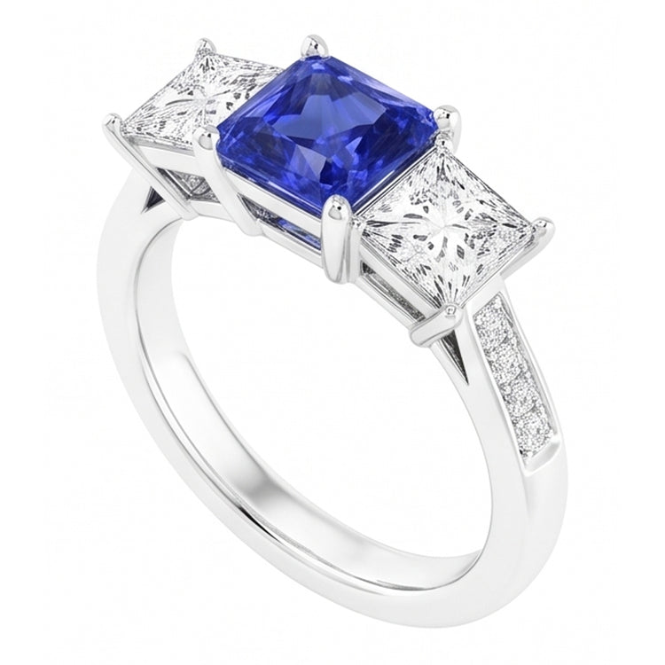 Bague Diamant Naturel 3 Carats