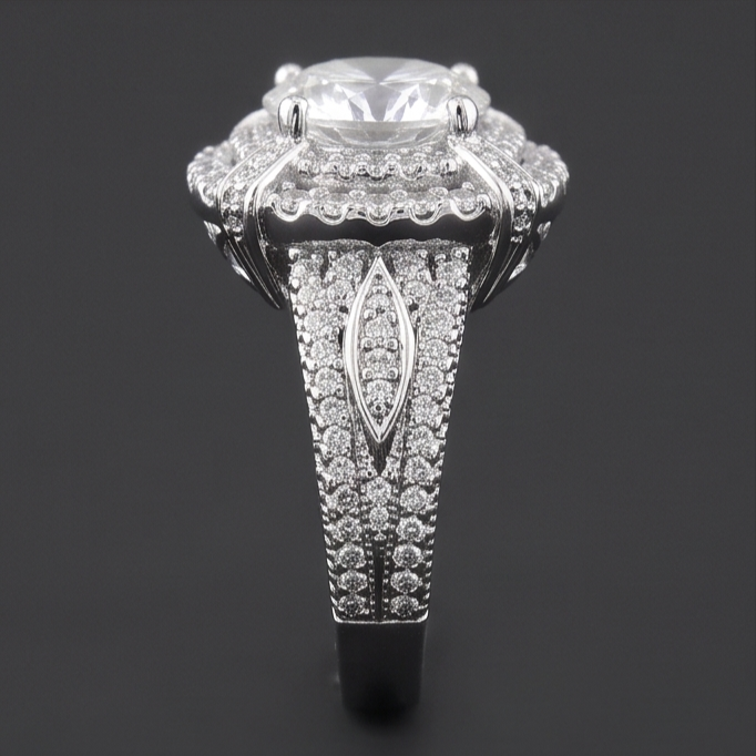 Bague Diamant Naturel 3 Carats