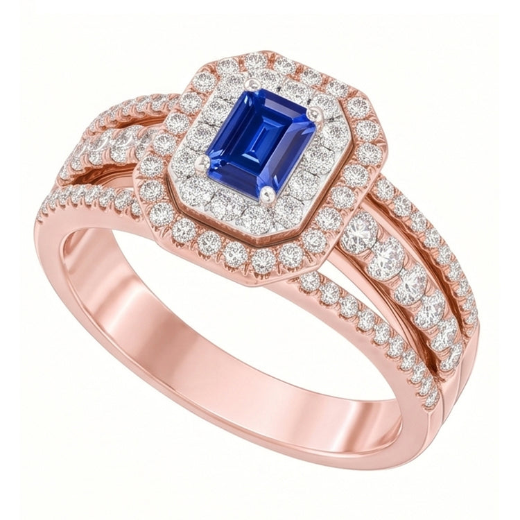 Bague Diamant Naturel 3 Carats
