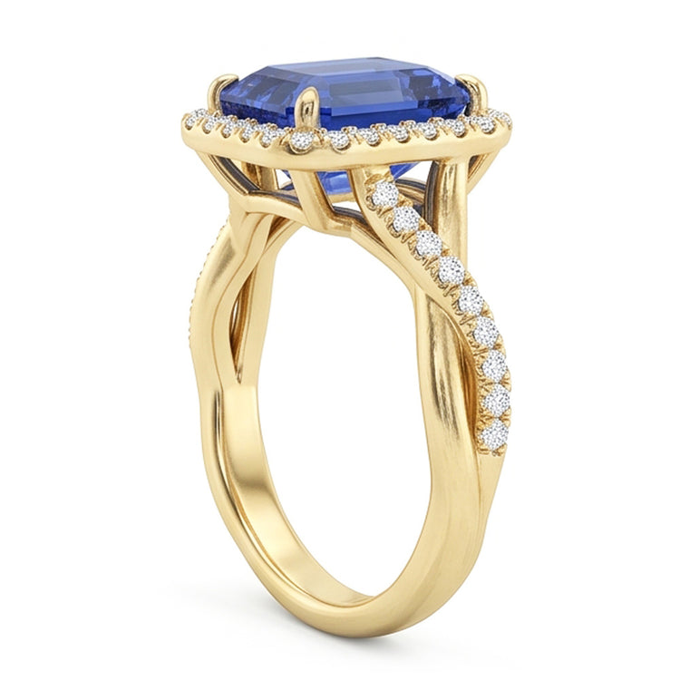 Bague Diamant Naturel 3 Carats