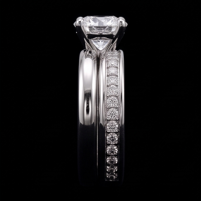 Bague Diamant Naturel 3 Carats
