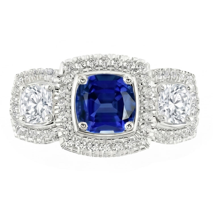 Bague Diamant Naturel 3 Carats