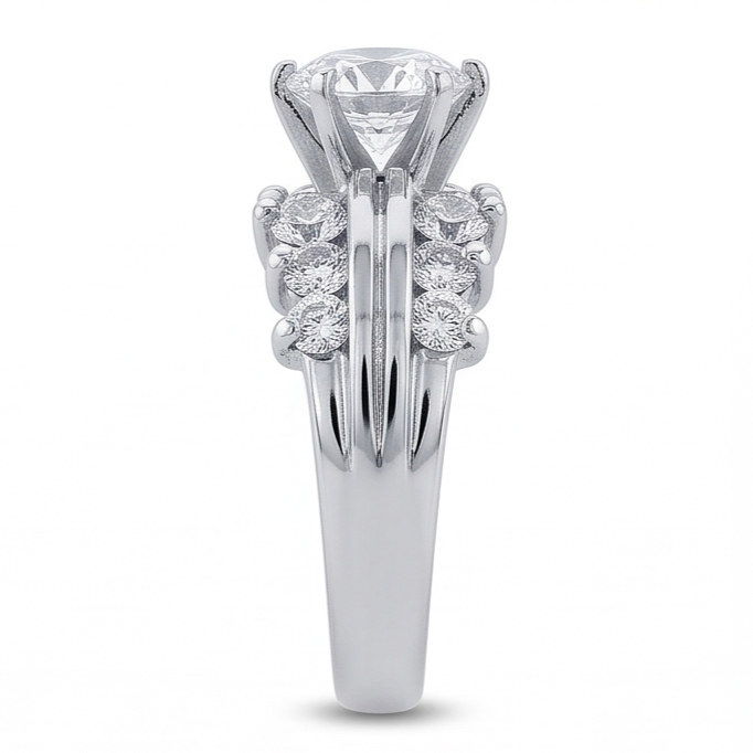 Bague Diamant Naturel 3 Carats