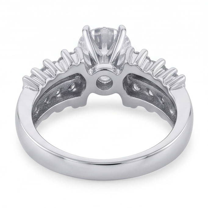 Bague Diamant Naturel 3 Carats