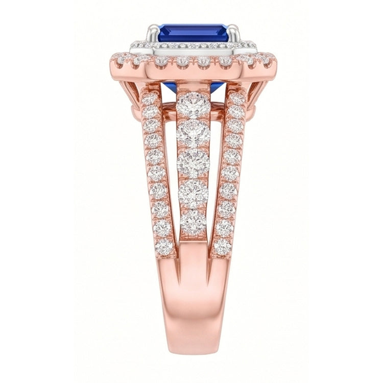 Bague Diamant Naturel 3 Carats