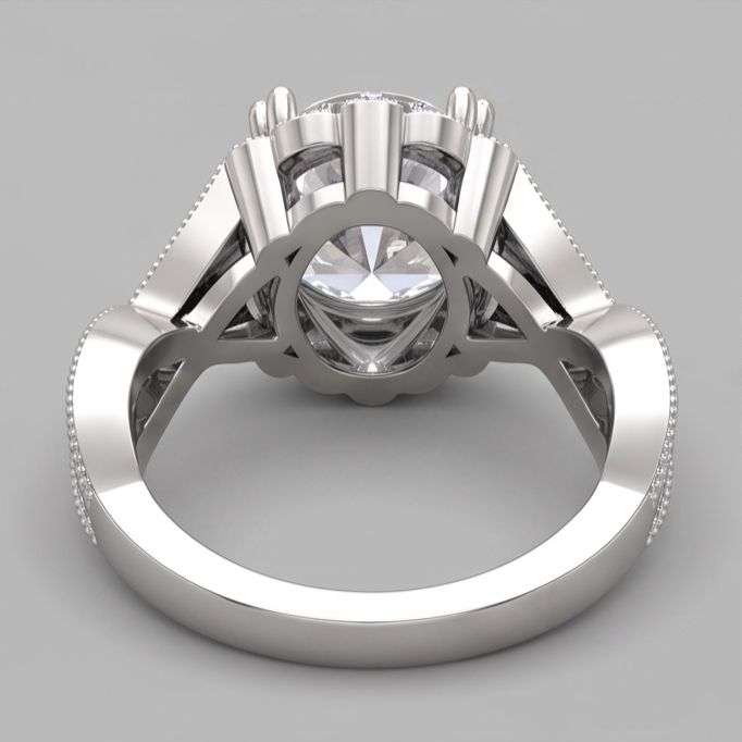 Bague Diamant Naturel 3 Carats