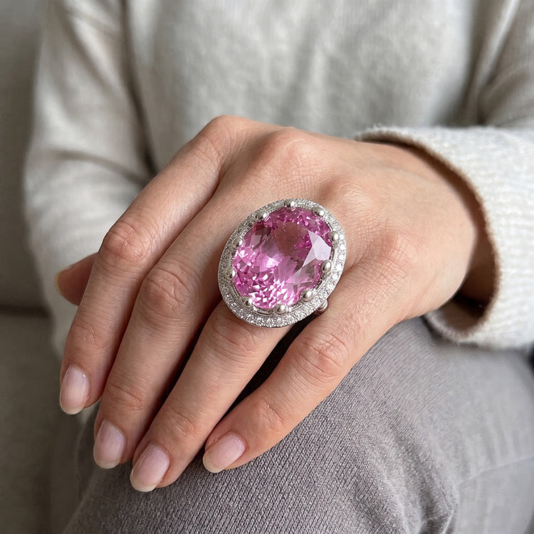 Bague Diamant Naturel 36.00 Carats