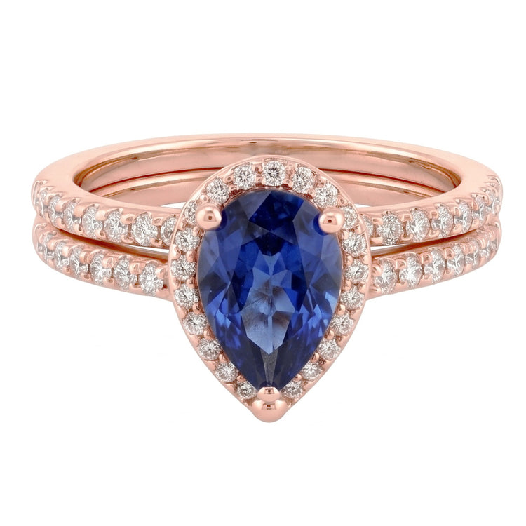 Bague Diamant Naturel 4.50 Carats - Or Rose 14K