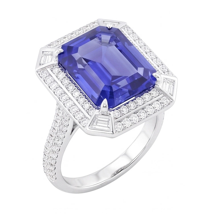 Bague Diamant Naturel 4.50 Carats