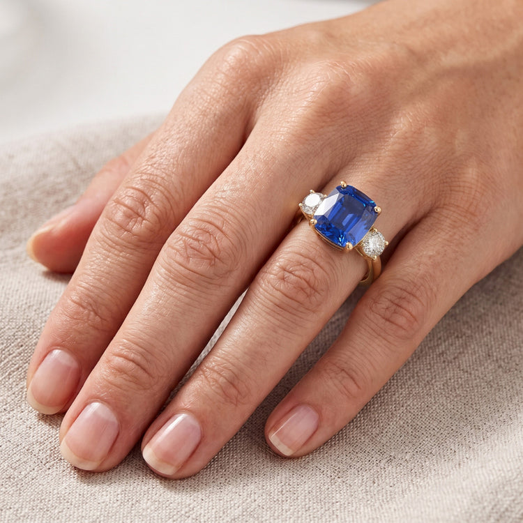 Bague Diamant Naturel 4.50 Carats